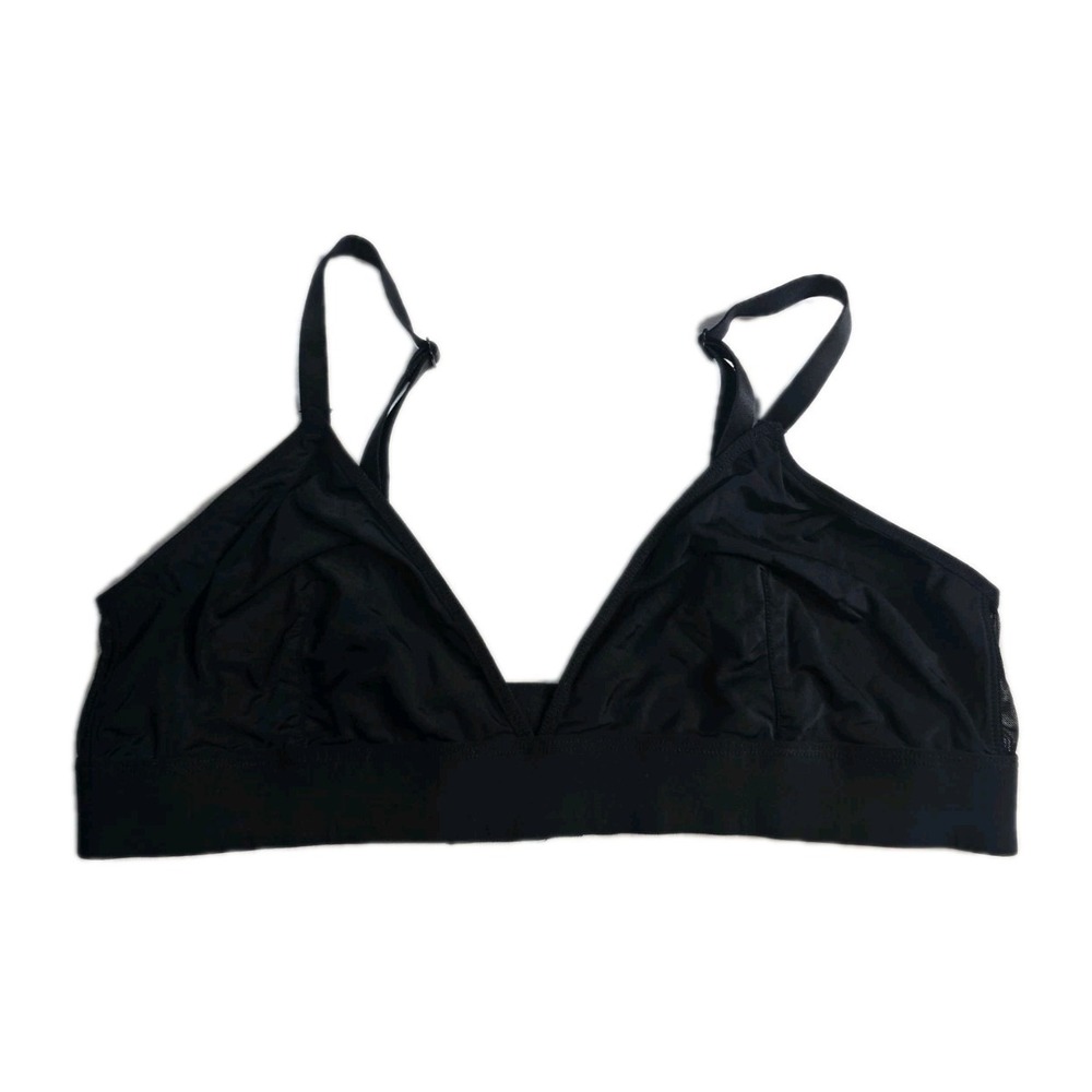 Parade Triangle Bralette  Large Black Wireless